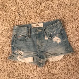 Hollister jean shorts